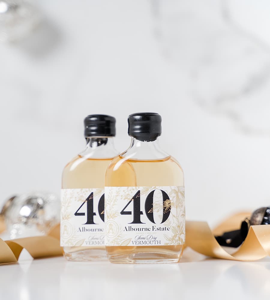 40 English Vermouth Miniature
