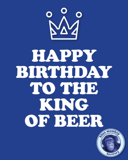 King Of Beer – Blue