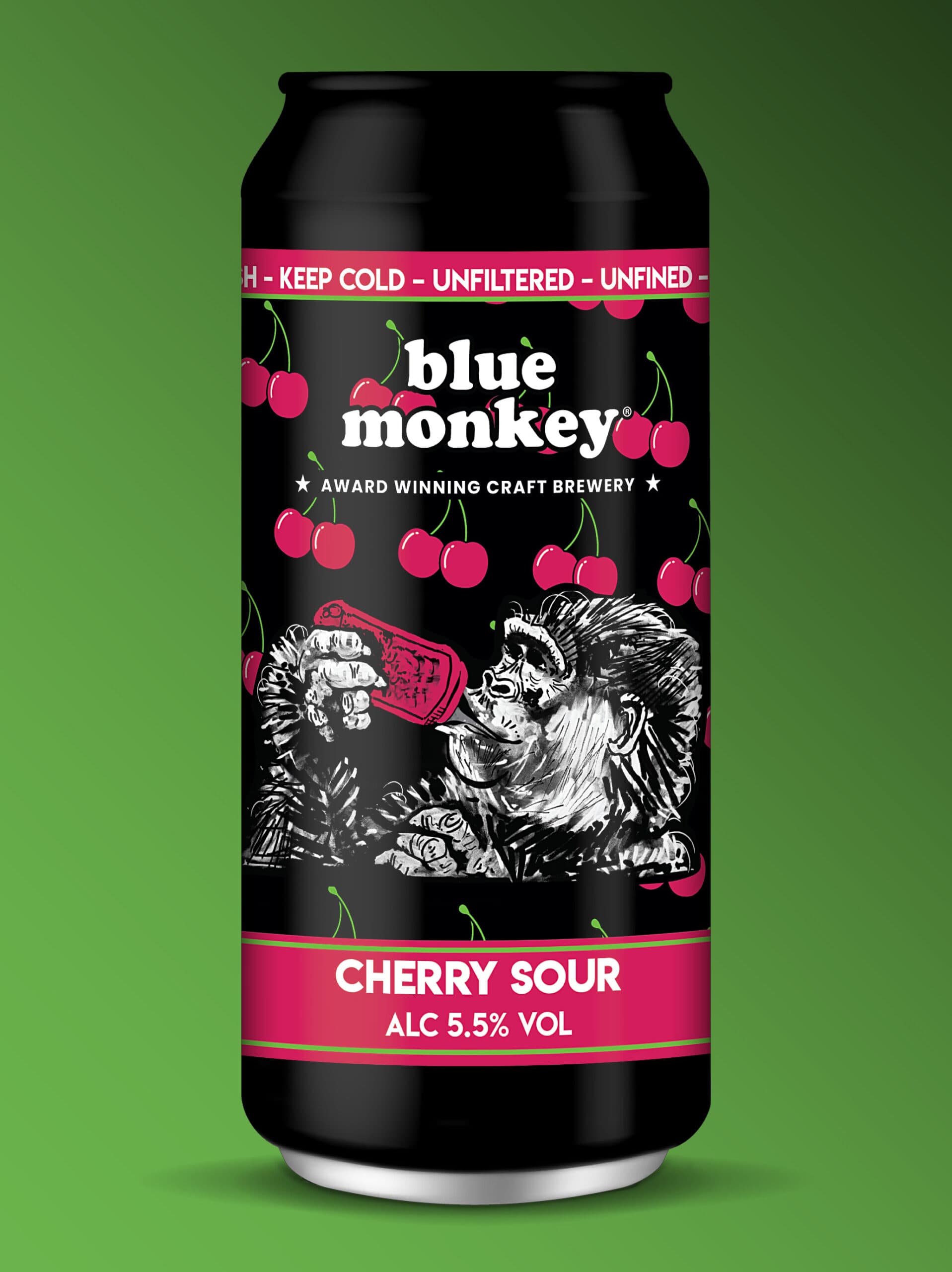 Cherry Vespa Single Can