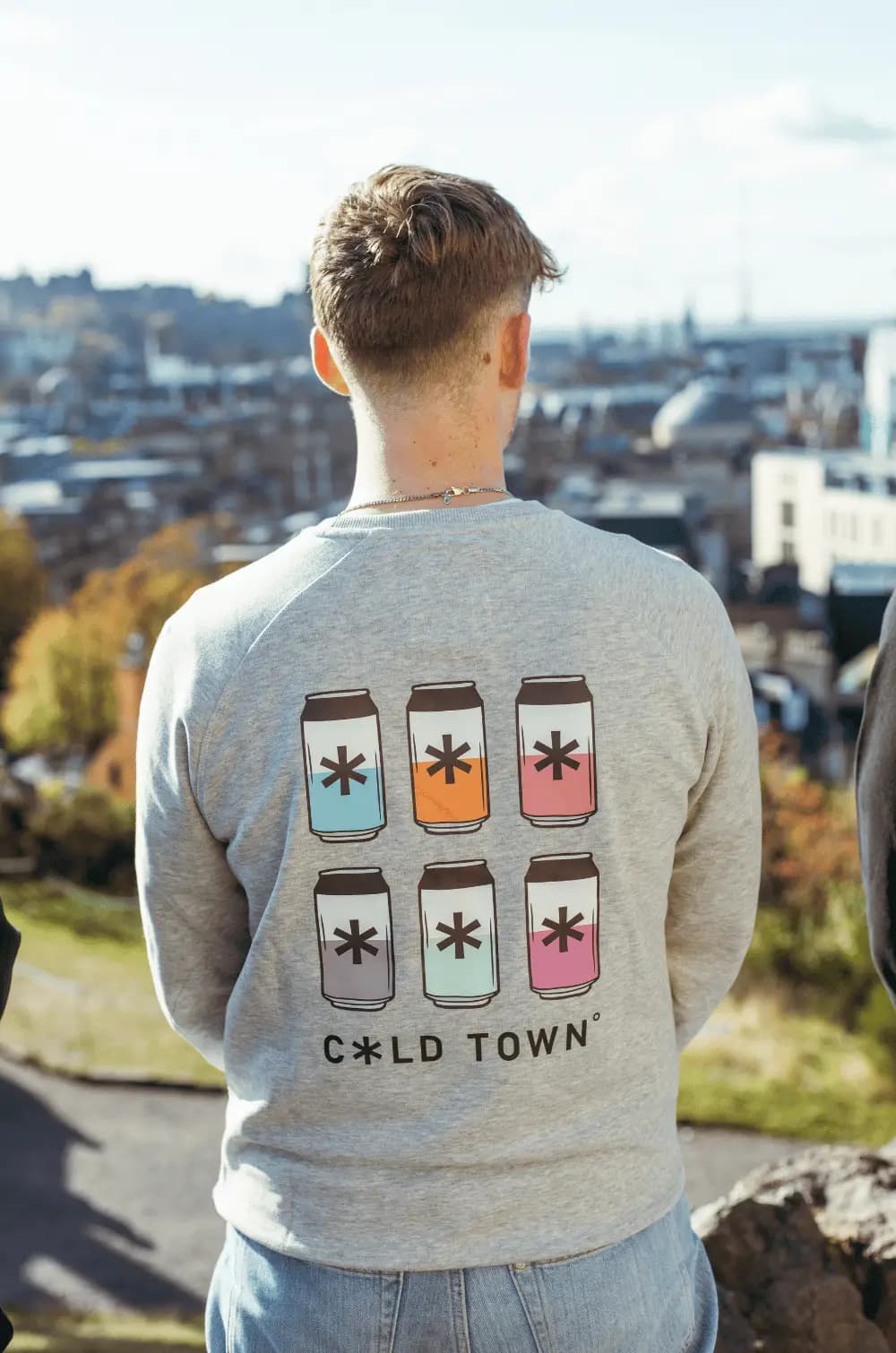 Cold Town Collage Sweatshirt