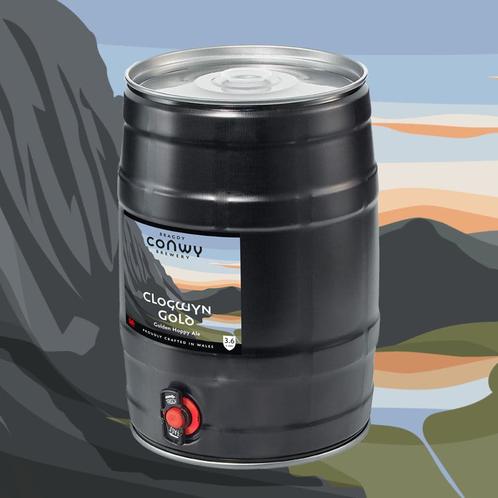 CLOGWYN GOLD MINI KEG
