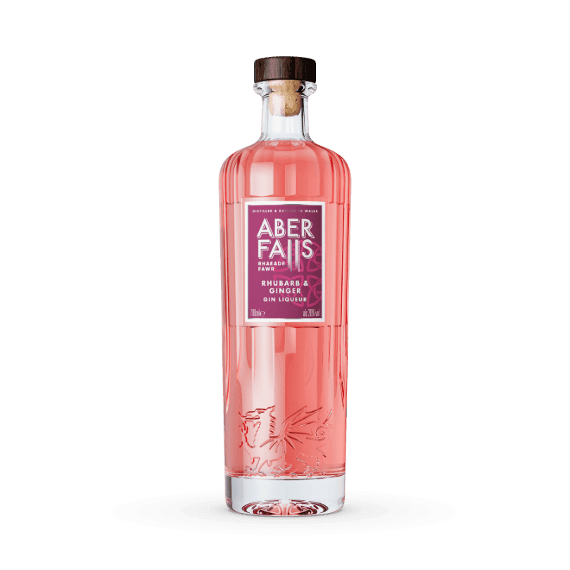 Rhubarb and Ginger Gin liqueur – Aber Falls Distillery