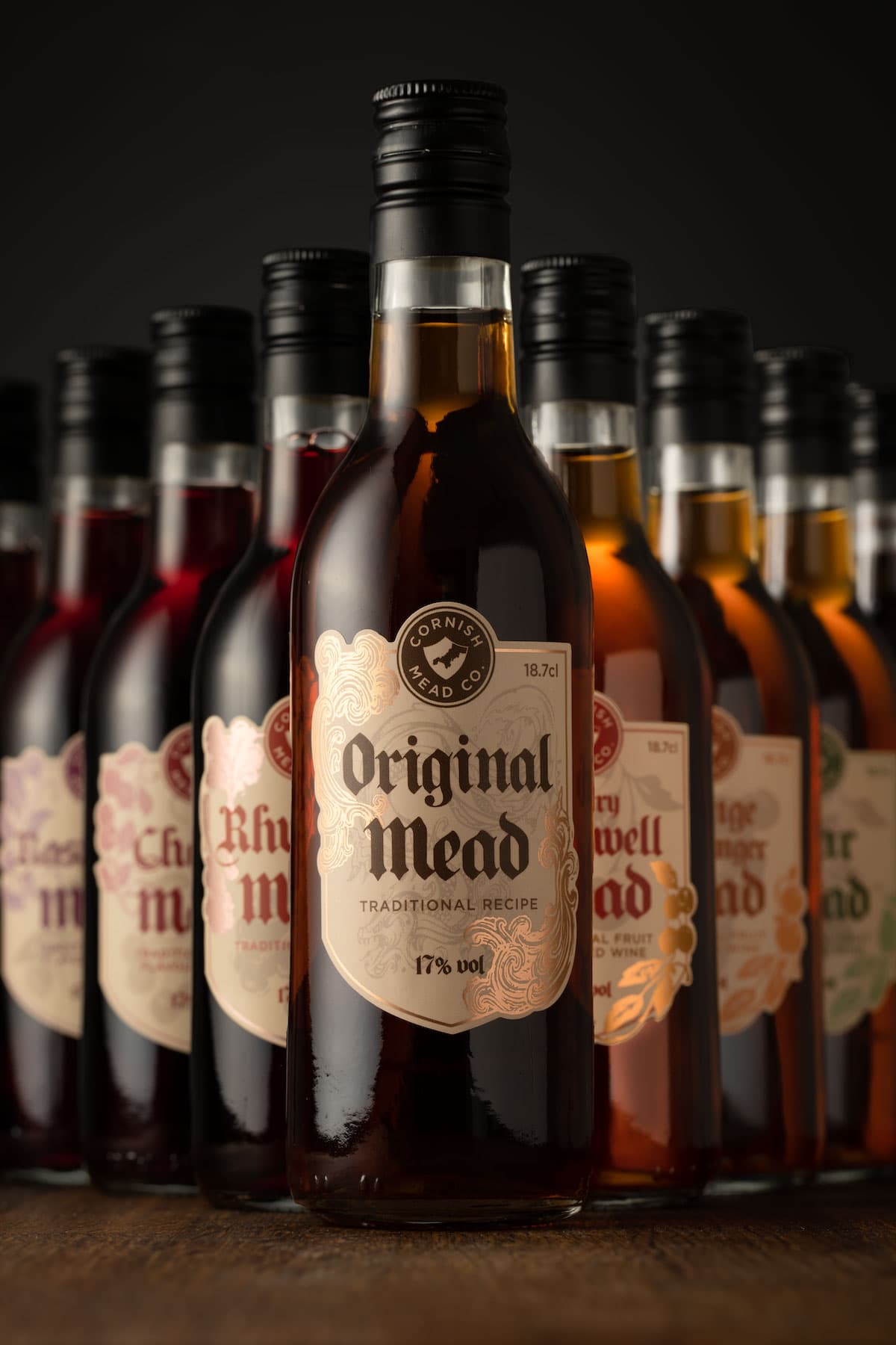 Choice of any three 18.75cl bottle flavours
