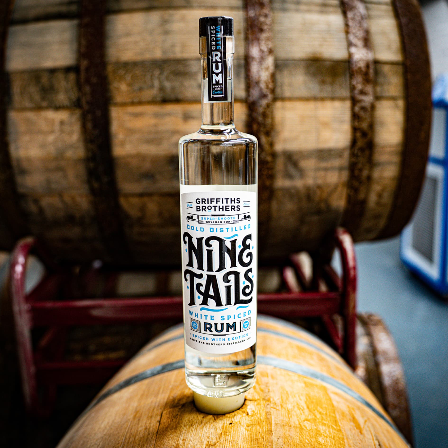 Griffiths Brothers “Nine Tails White Spiced” Rum