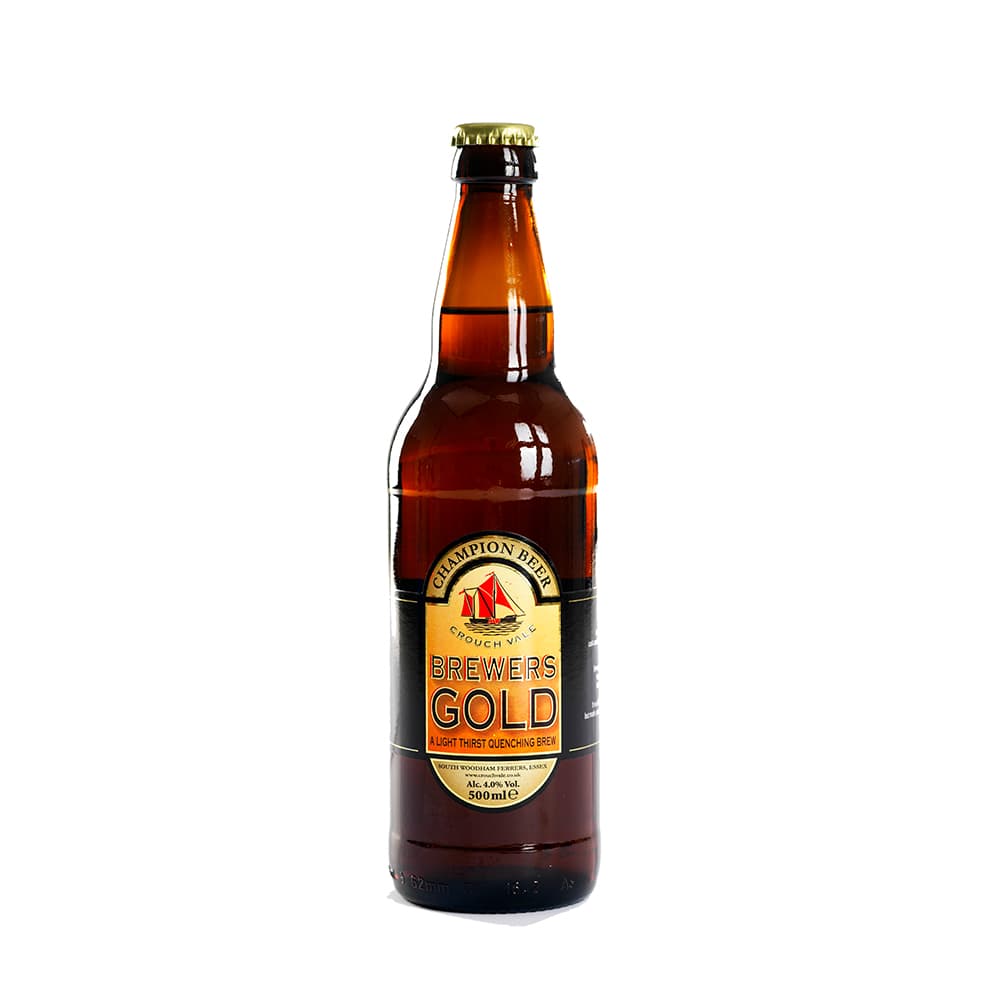 Brewers Gold (8 x 500ml. bottles), alc.