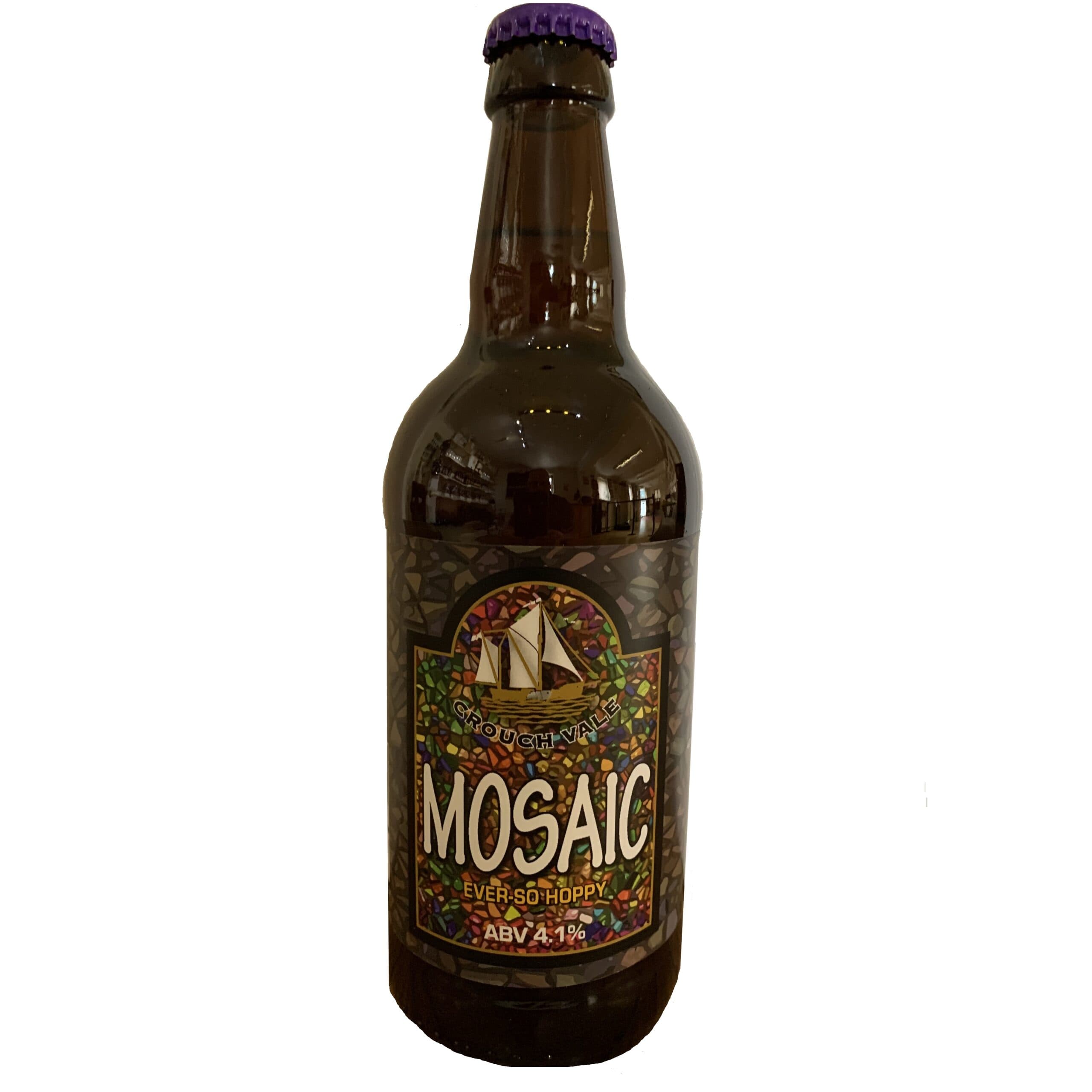 Mosaic (12 x 500ml. bottles, bottle-conditioned), alc.