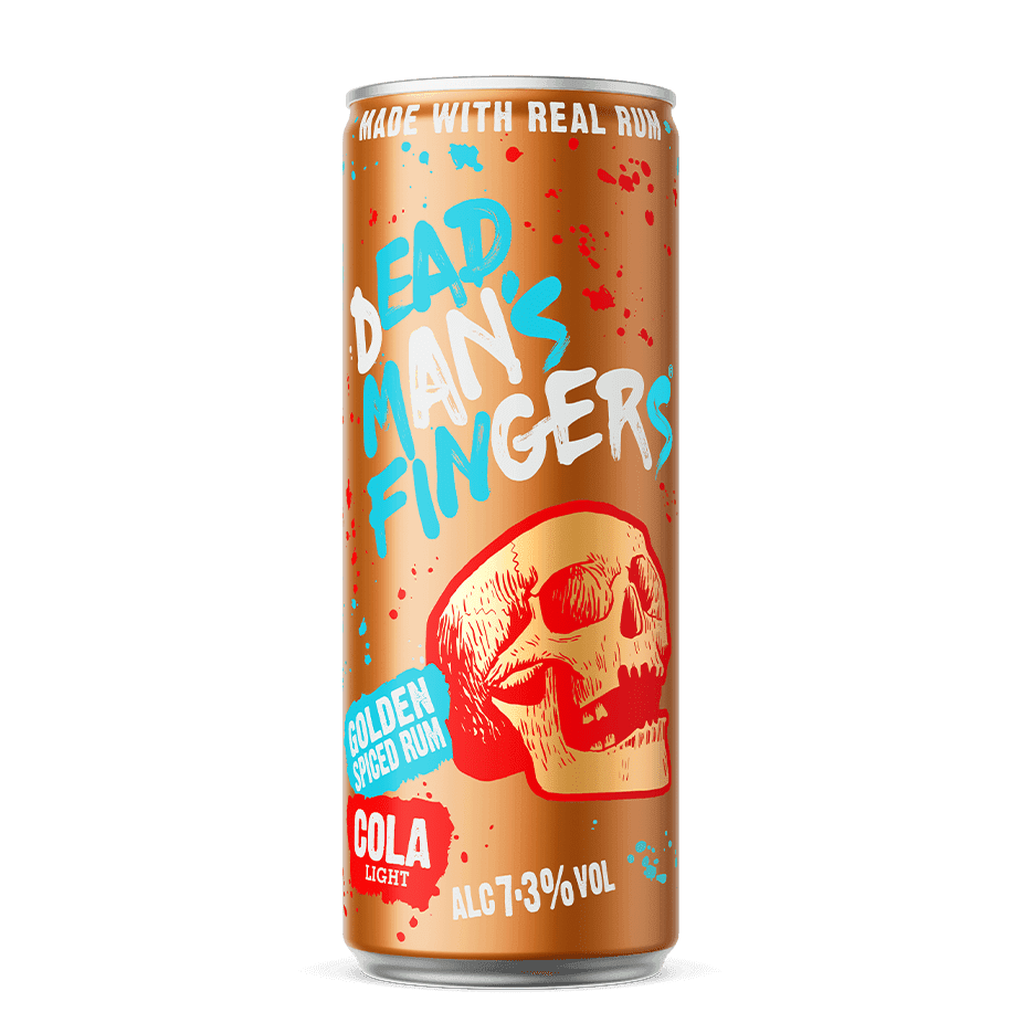 Golden Spiced & Cola Can