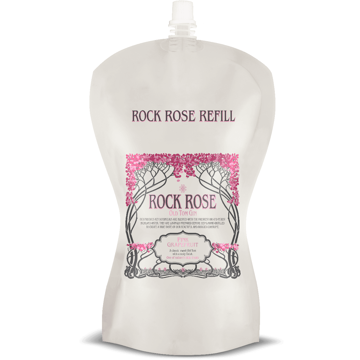Pink Grapefruit Old Tom Gin Refill Pouch