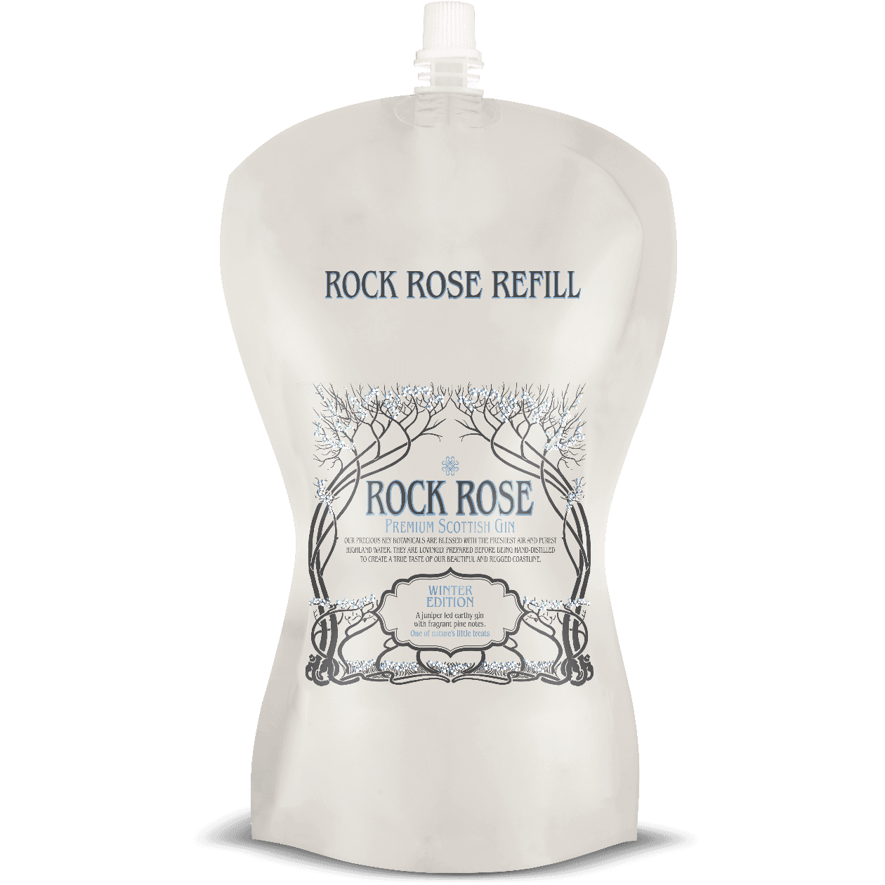 Rock Rose Gin Winter Edition Refill Pouch