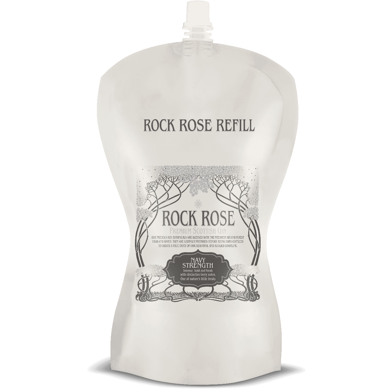 Navy Strength Rock Rose Gin Refill Pouch