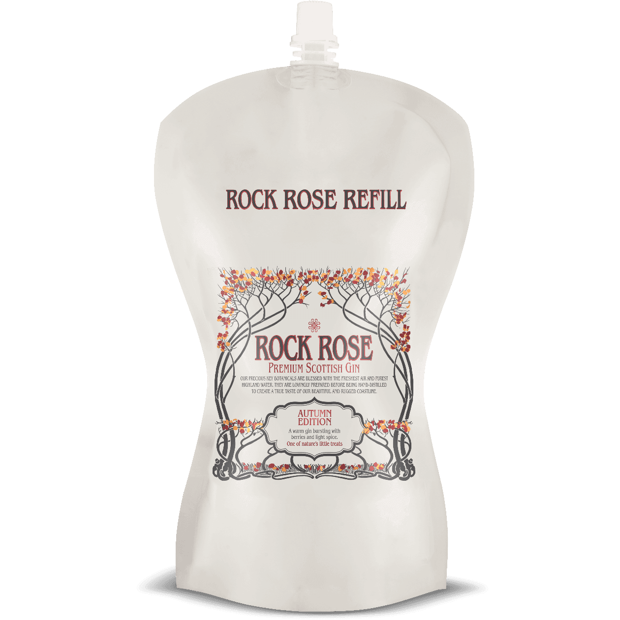 Rock Rose Gin Autumn Edition Refill Pouch