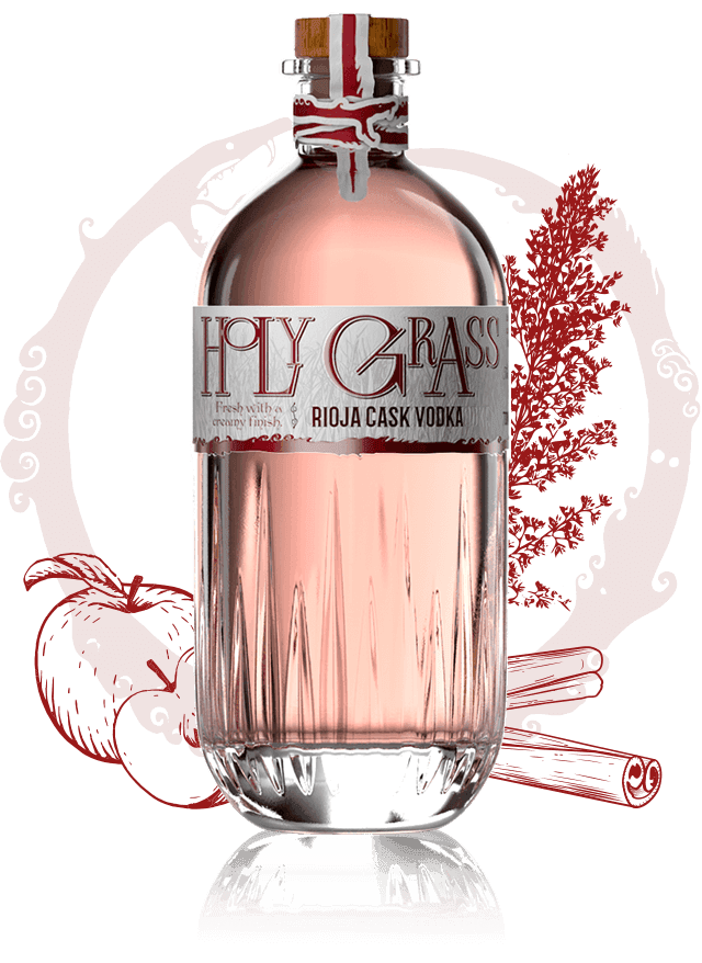 Holy Grass Vodka – Rioja Cask Edition
