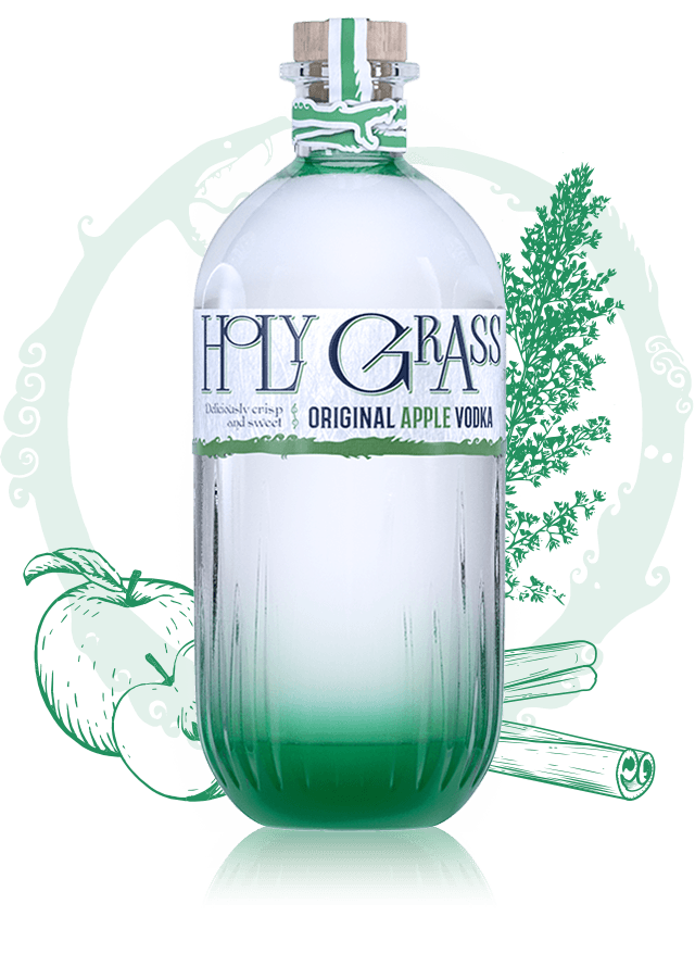 Holy Grass Vodka Apple Edition