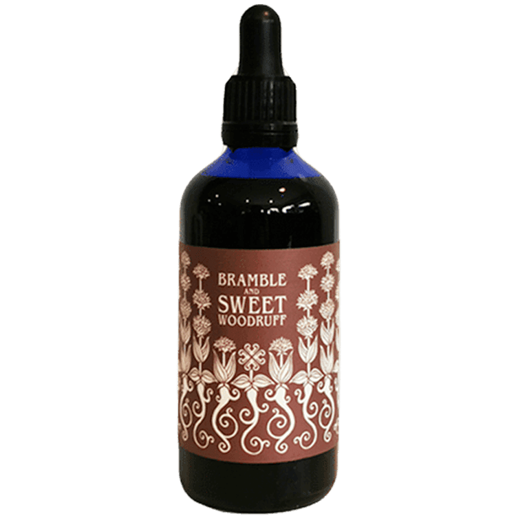 Bramble & Sweet Woodruff – Holy Grass Vodka Liquid Garnish