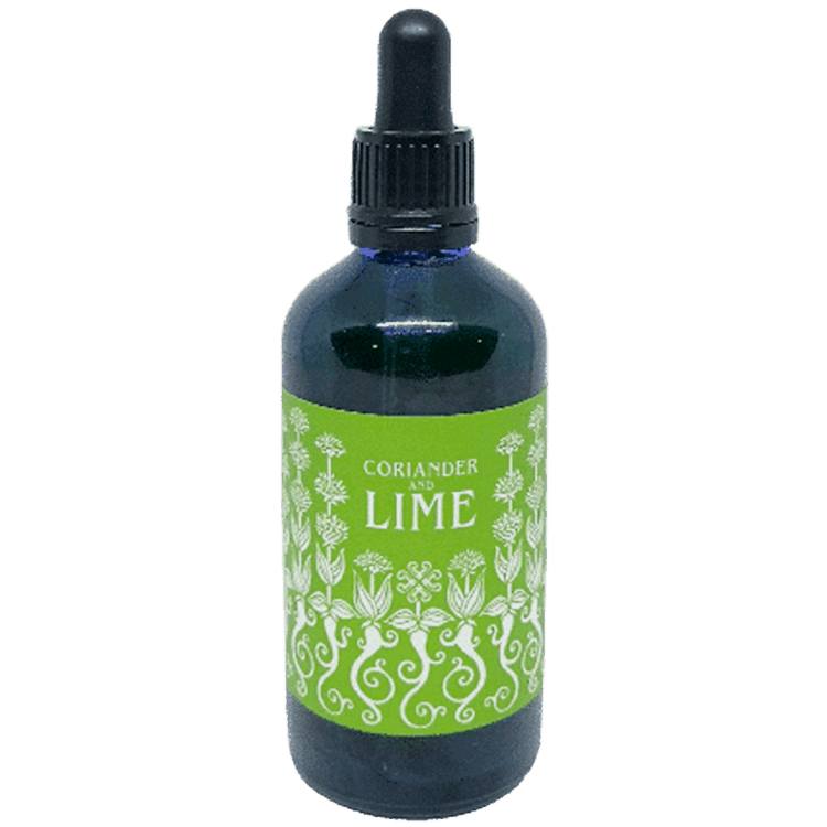 Coriander & Lime – Rock Rose Gin Liquid Garnish
