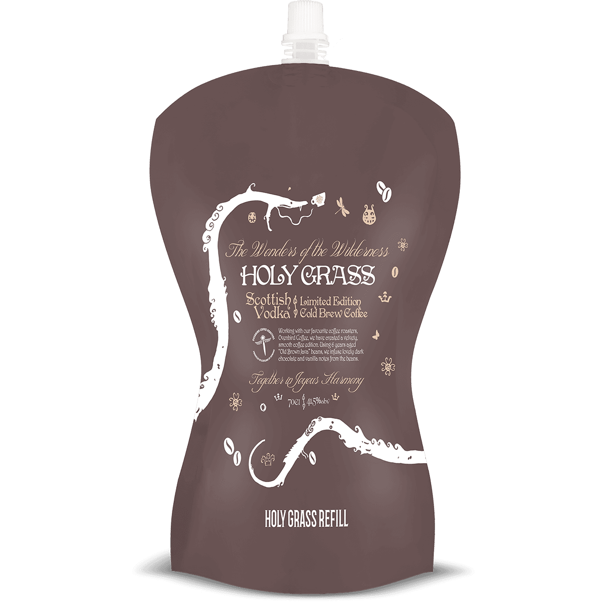 Cold Brew Coffee Holy Grass Vodka Refill Pouch