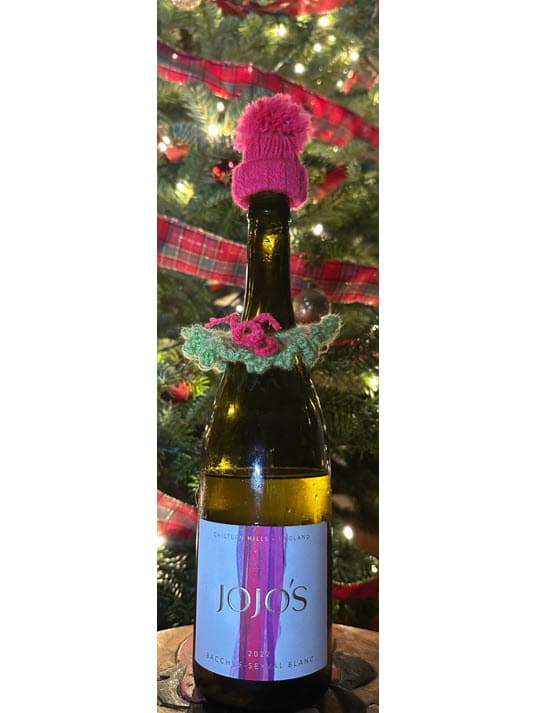 Bottle decorations – Pink