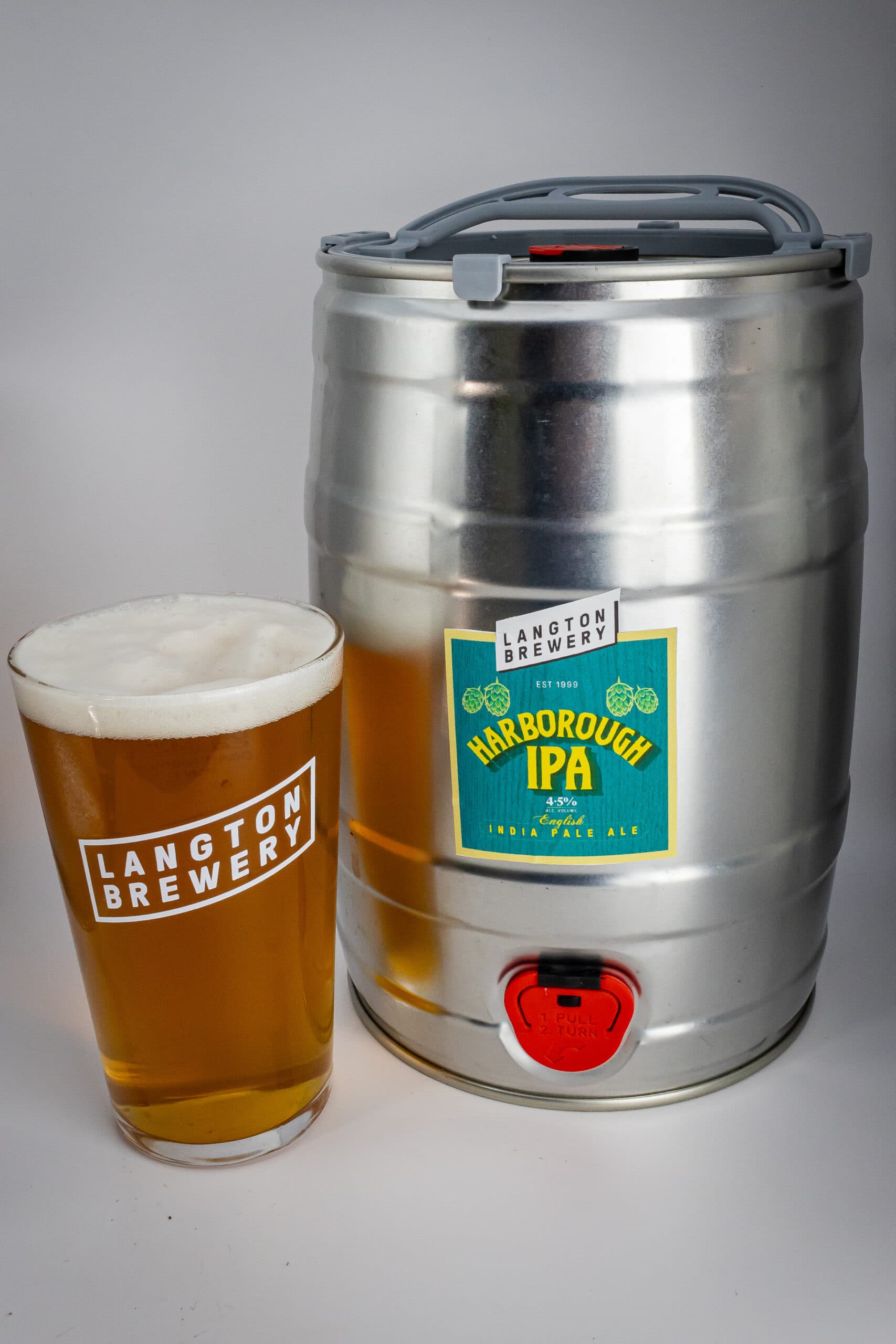 Harborough IPA 5 litre mini cask
