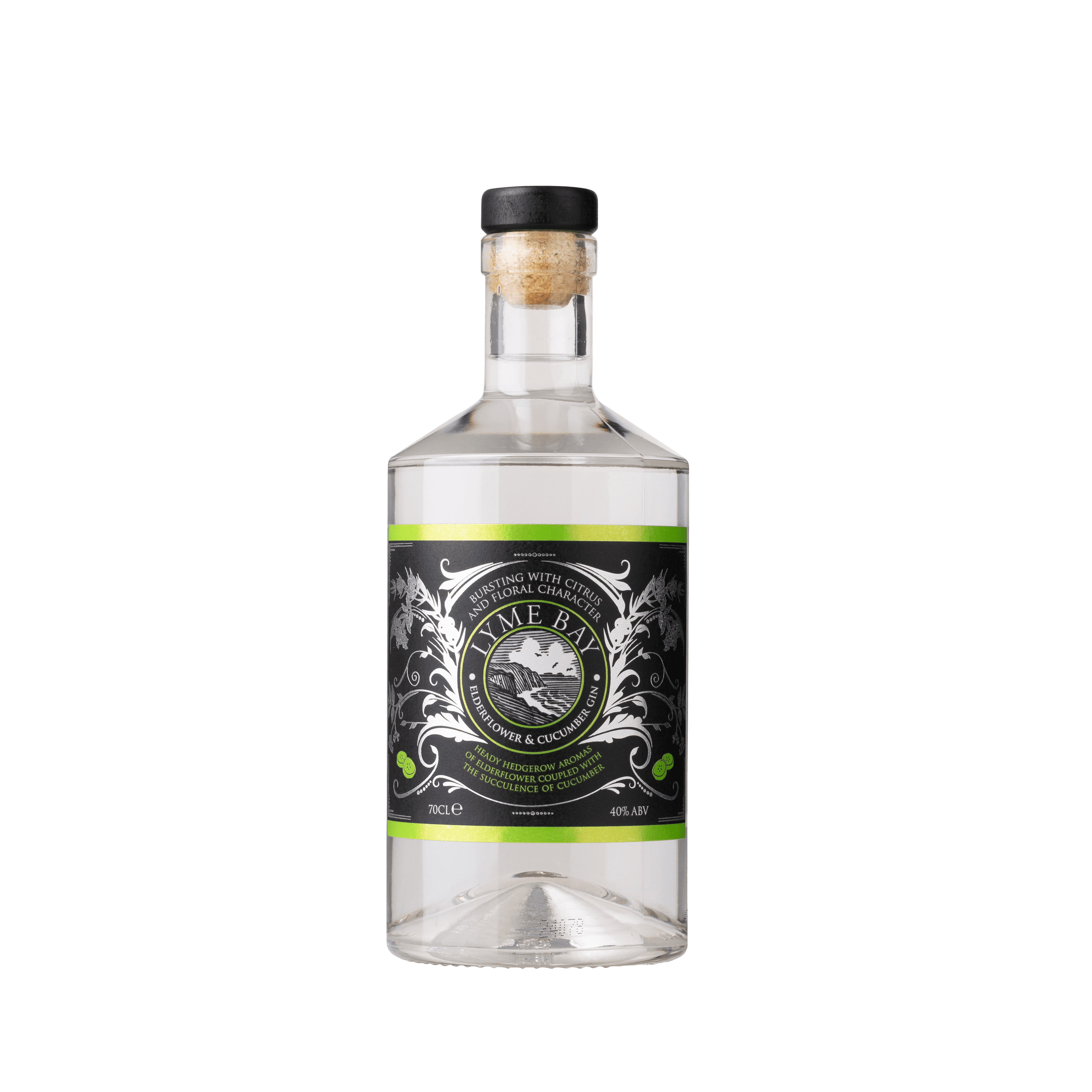 Lyme Bay Elderflower & Cucumber Gin