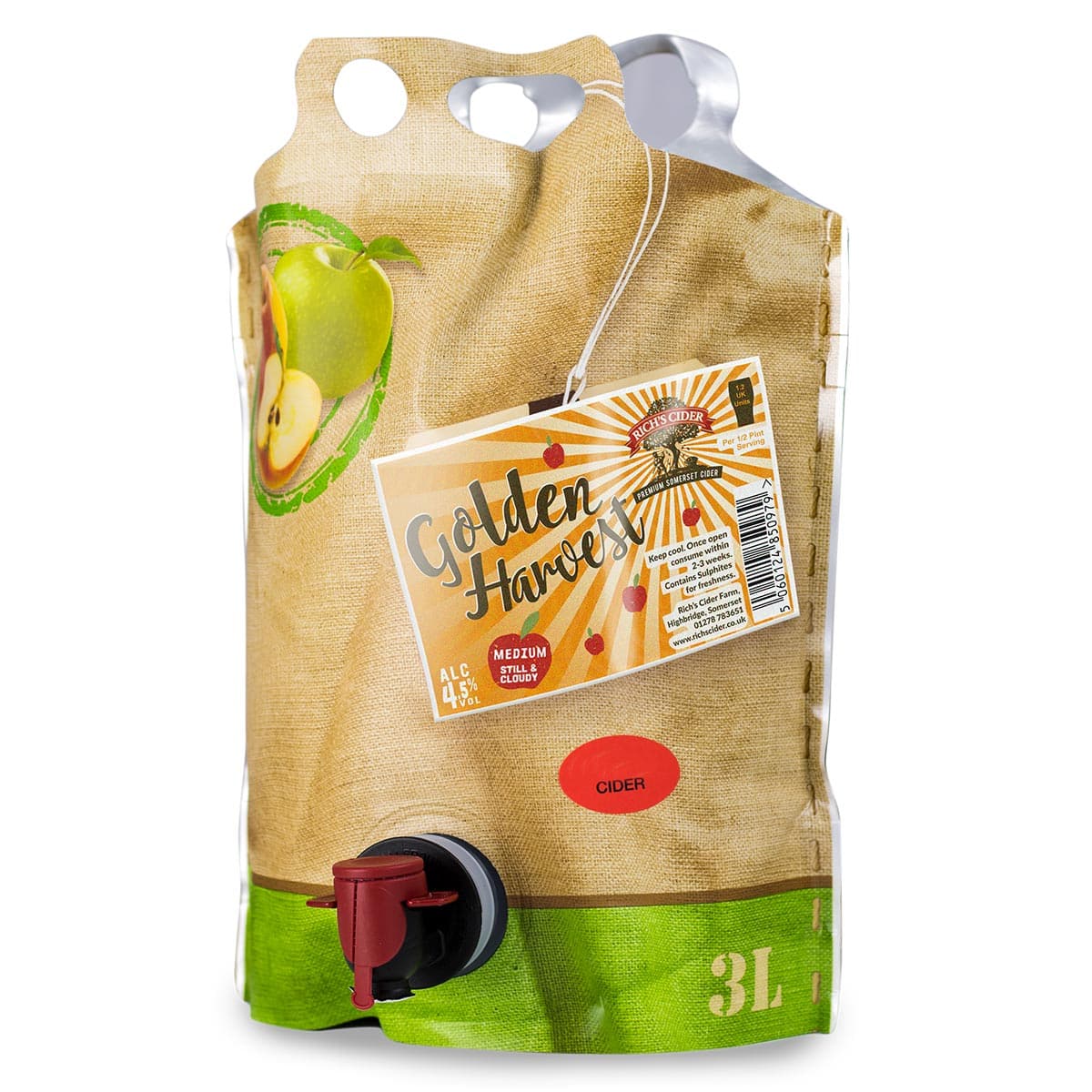 Golden Harvest – 3 Litre Pouch