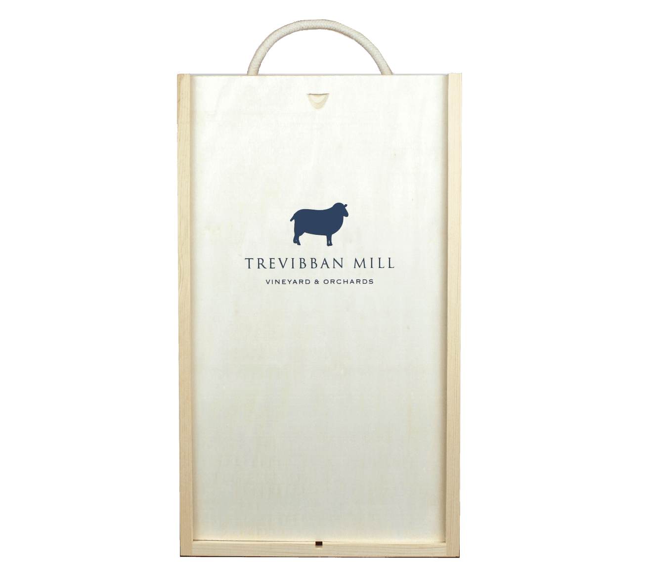 Double Wooden Wine Box