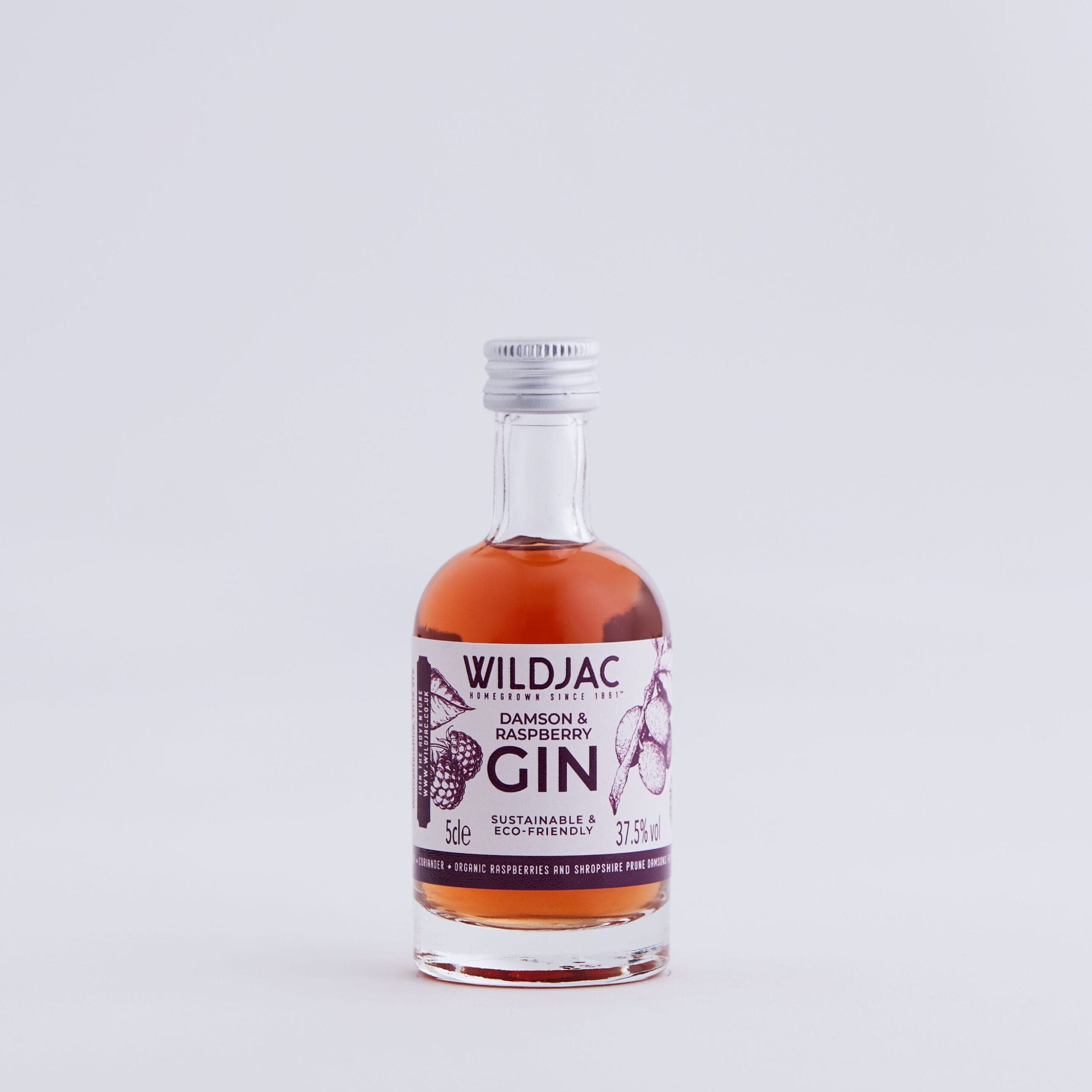 Damson and Raspberry Gin 5cl Miniature