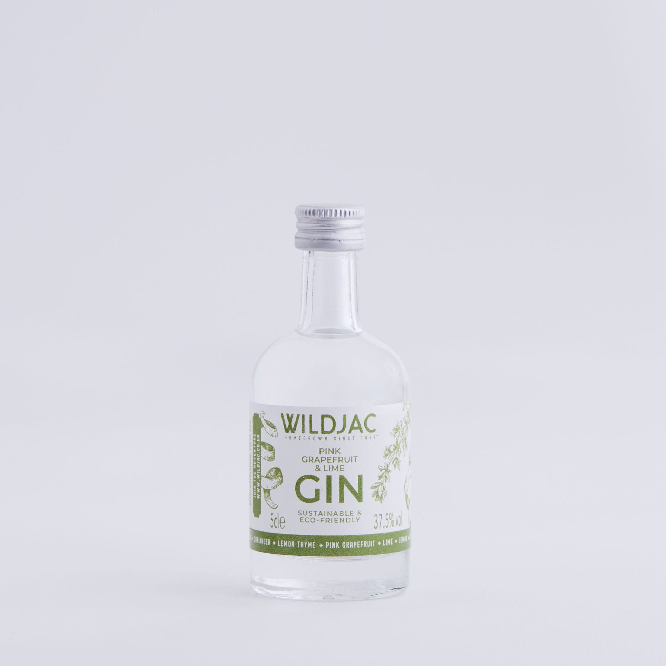 Pink Grapefruit and Lime Gin 5cl Miniature