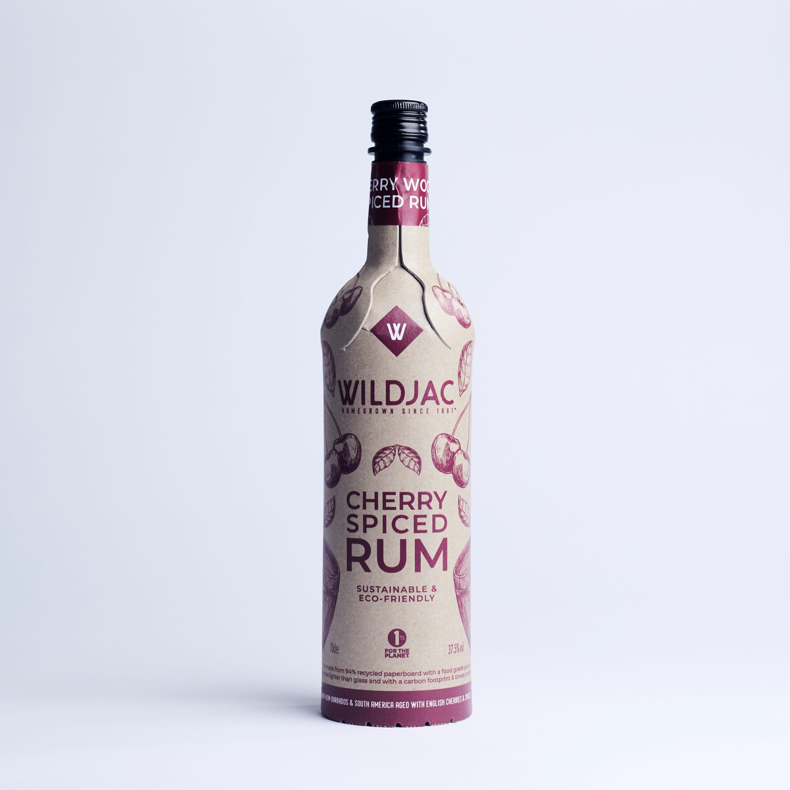 Cherry Wood Spiced Rum 70cl Frugalpac