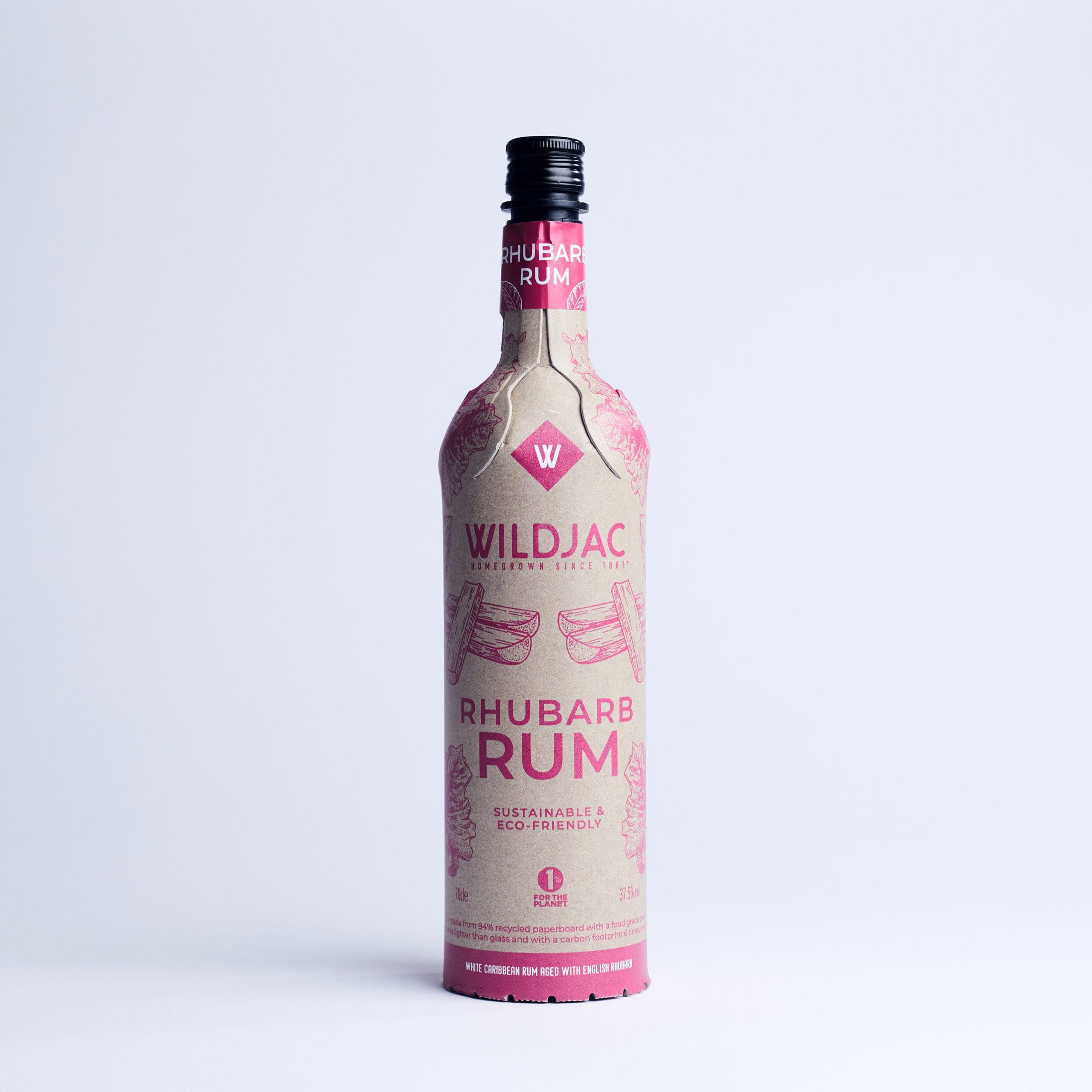 Rhubarb Rum 70cl Frugalpac