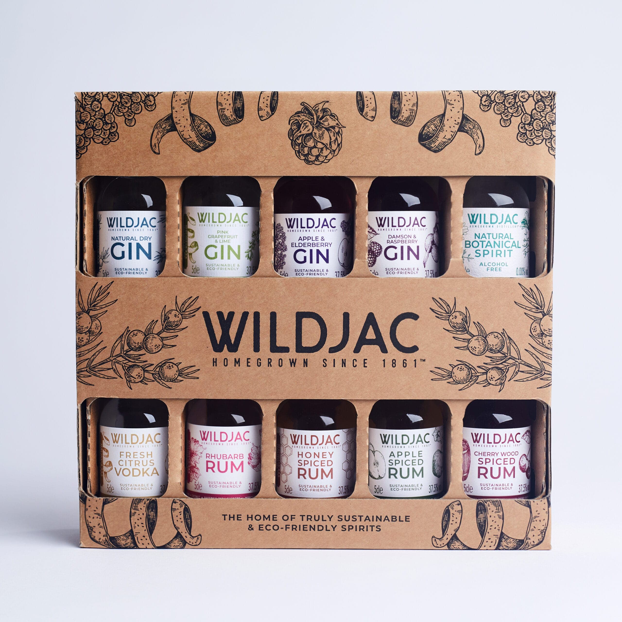 The Wildjac Collection 10x5cl Miniatures