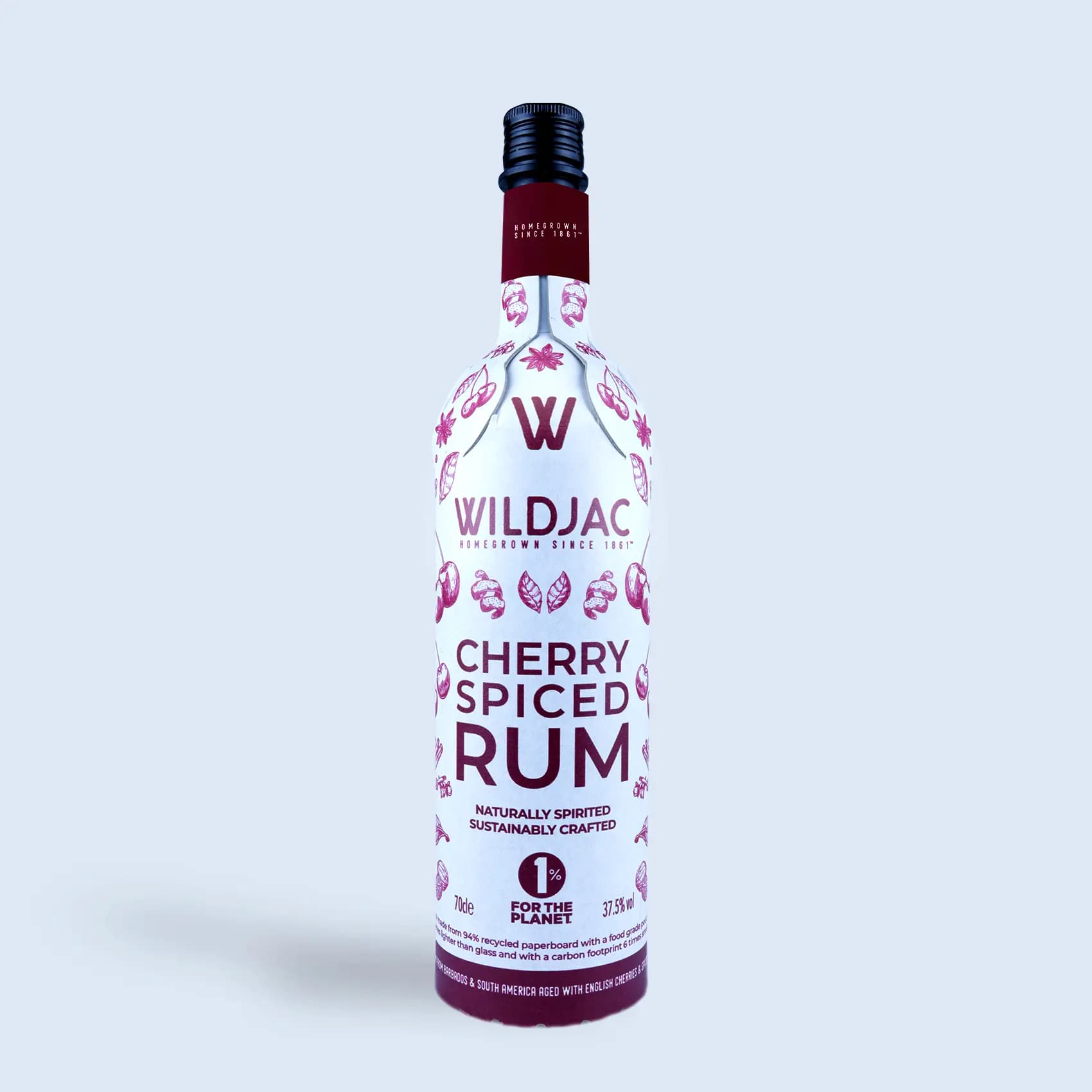 Cherry Spiced Rum 70cl White Frugalpac