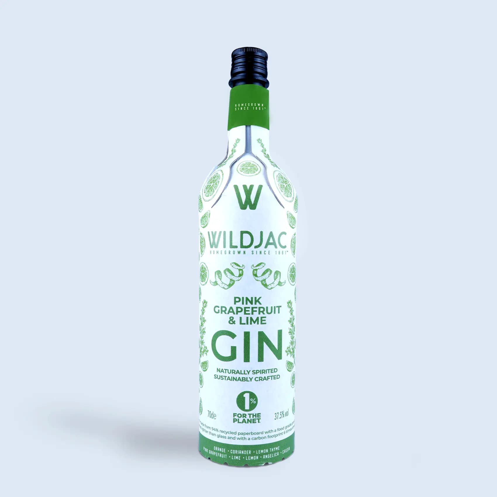 Pink Grapefruit & Lime Gin 70cl White Frugalpac