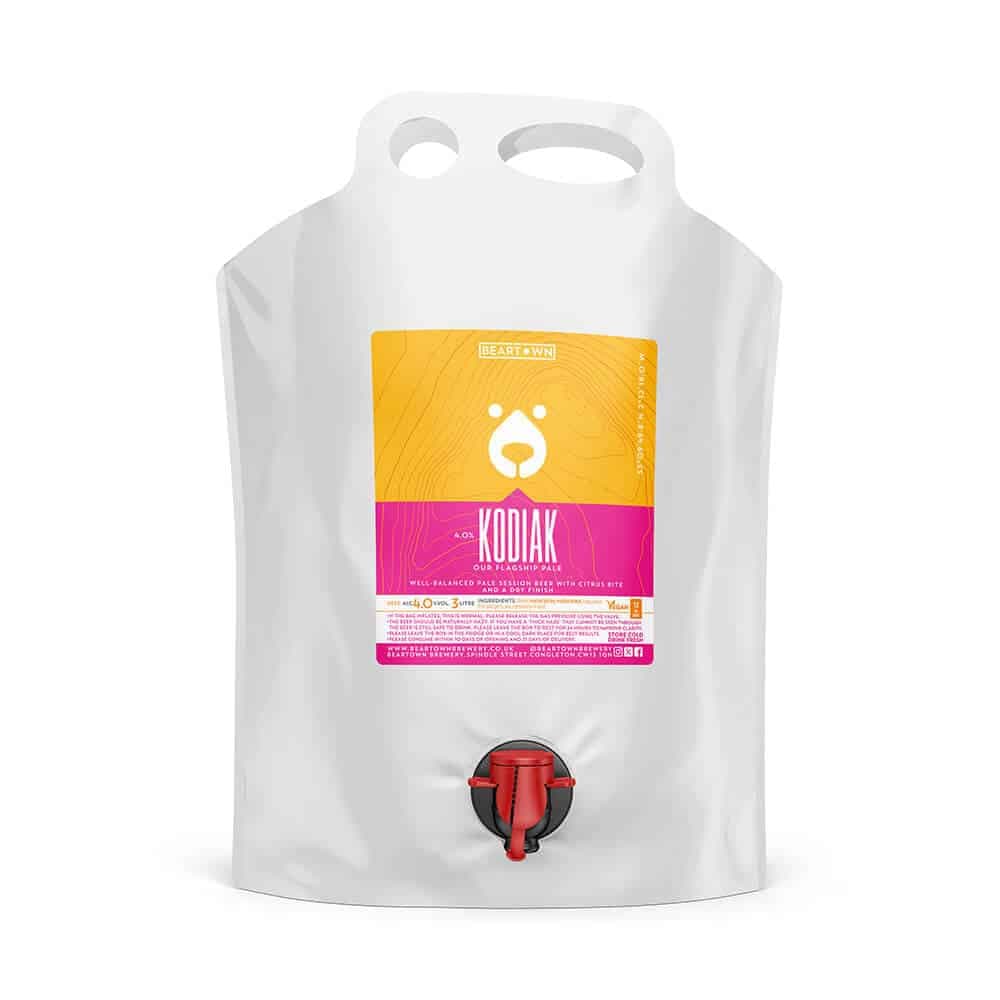 Kodiak Gold 3L Beer Pouch