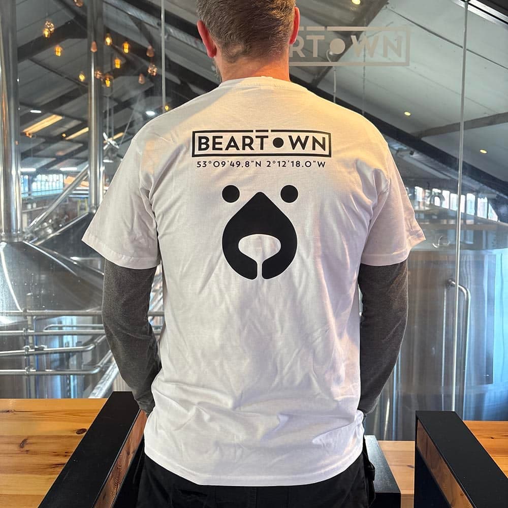 Beartown White Tee