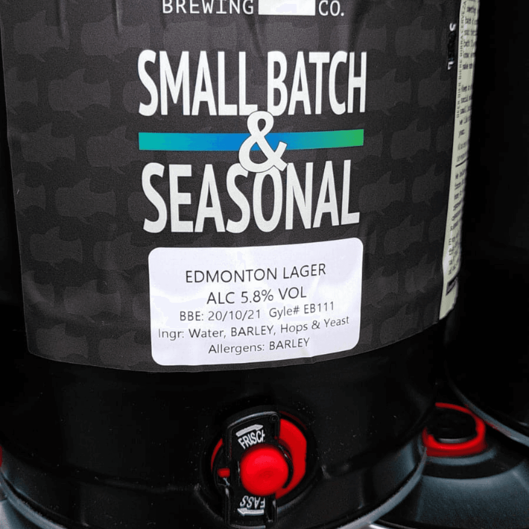 EDMONTON LAGER (MINI CASK)