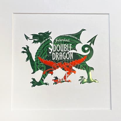 Double Dragon Can Art