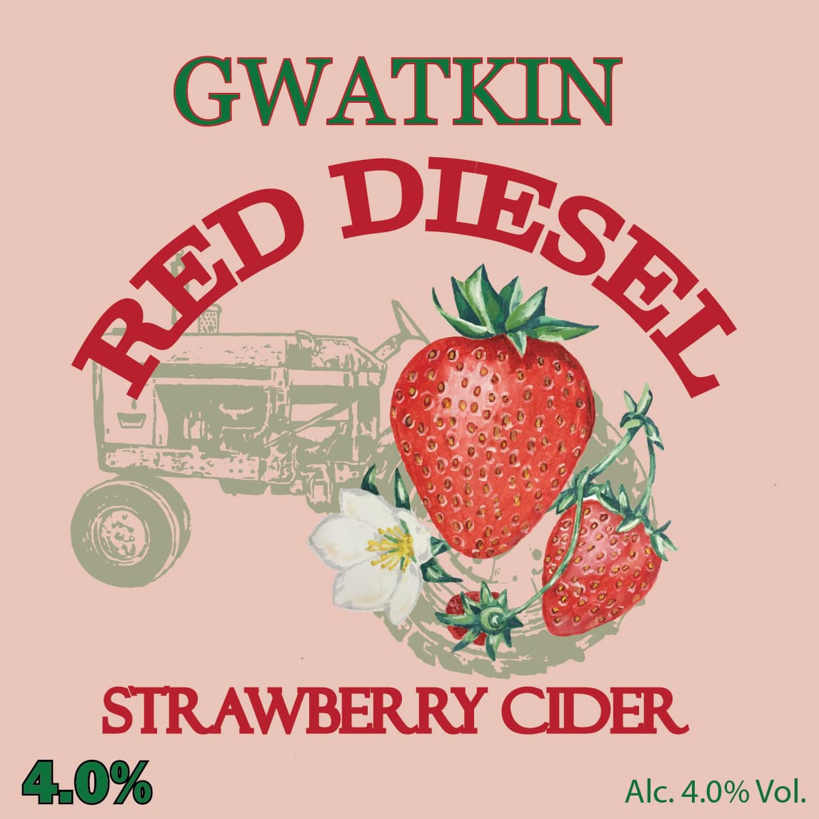 Red Diesel Strawberry Cider