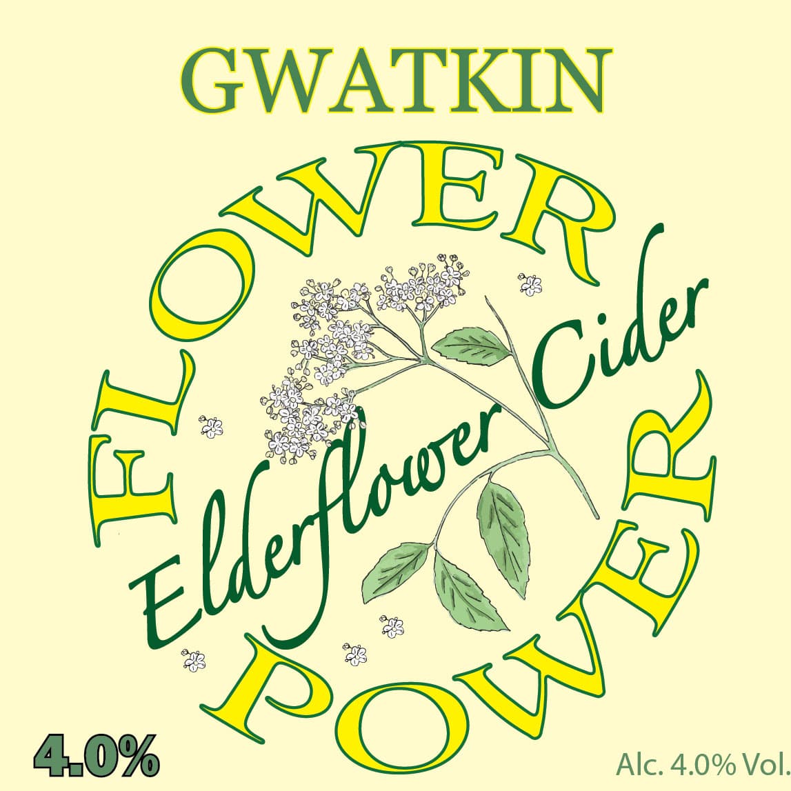 Flower Power Elderflower Cider