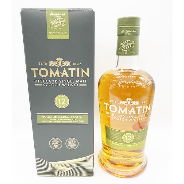 TOMATIN 12 YEAR OLD, HIGHLAND SINGLE MALT