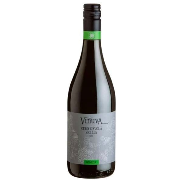 Vinuva Organic Nero D’avola, Terre Siciliane, Italy