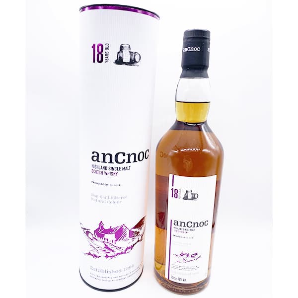 anCnoc 18 Year Old Single Malt Scotch Whisky