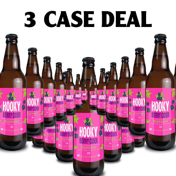THREE CASE OFFER: Hooky Berry Cider