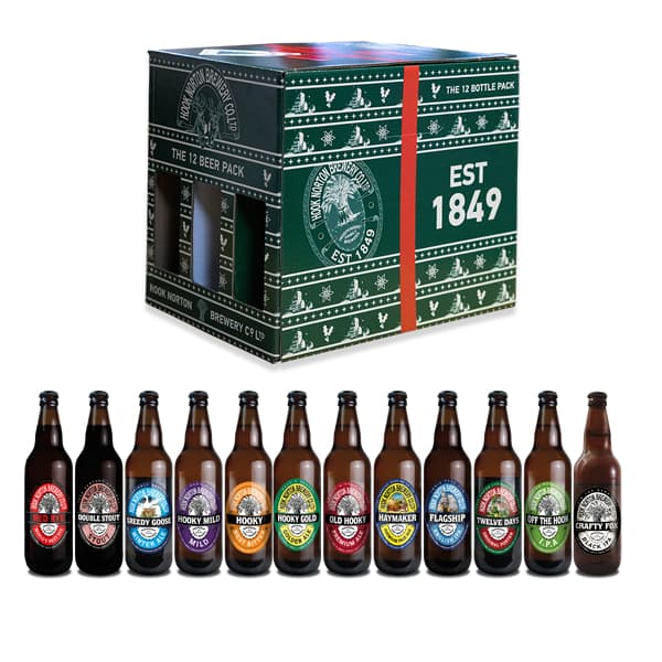 Green Twelve Bottle Beer Pack