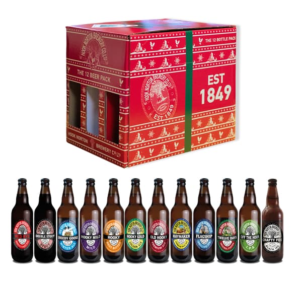 Red Twelve Bottle Beer Pack