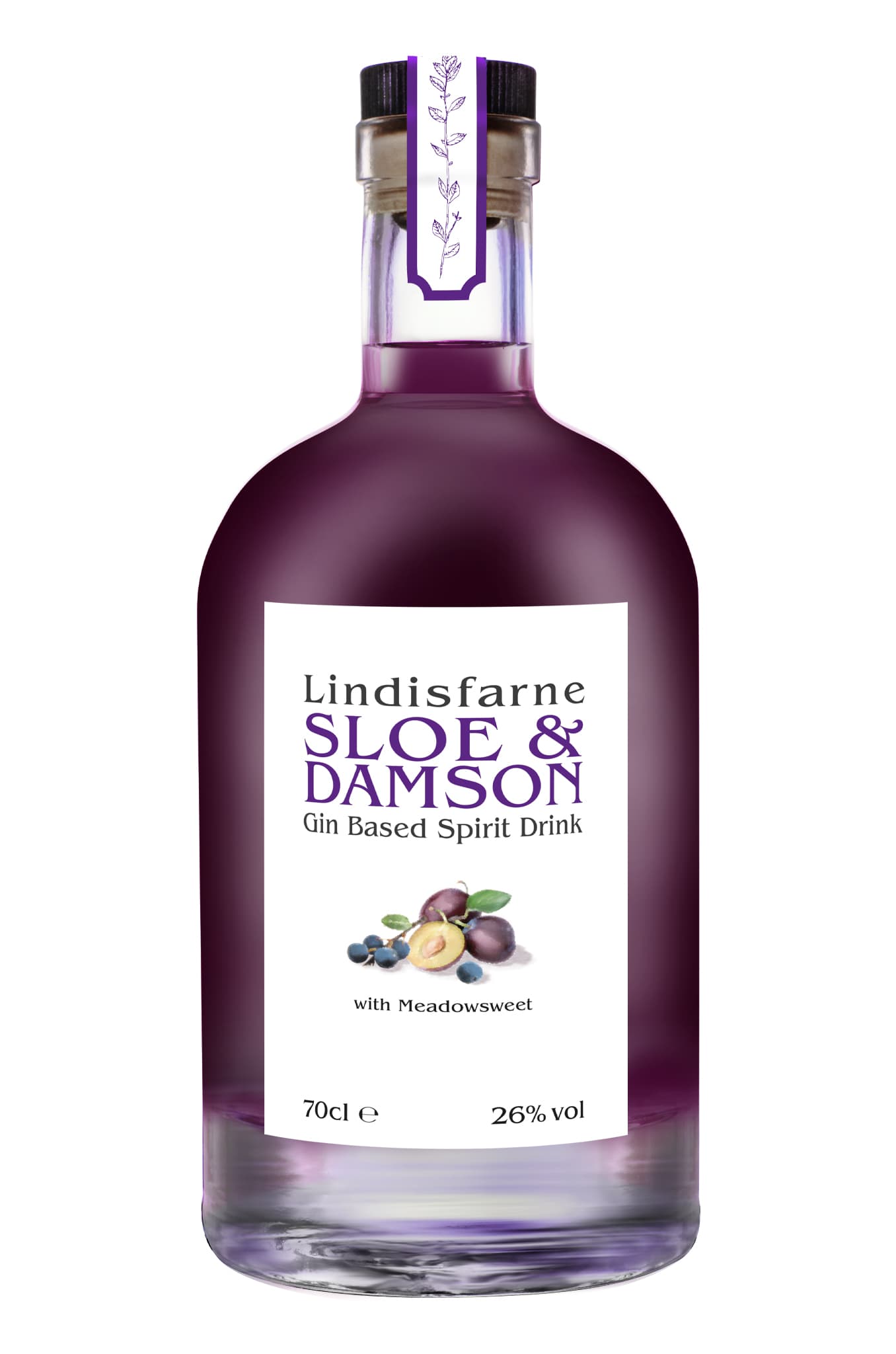 Lindisfarne Sloe & Damson Gin 70cl