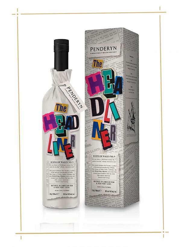 Penderyn Icons of Wales #9 -The Headliner 70cl