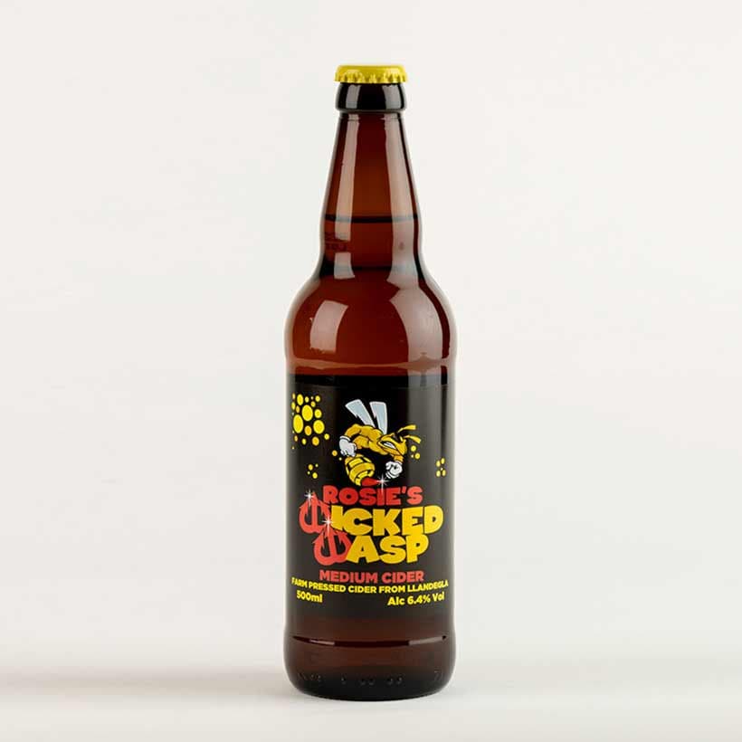 Rosies Wicked Wasp Medium Cider x 12