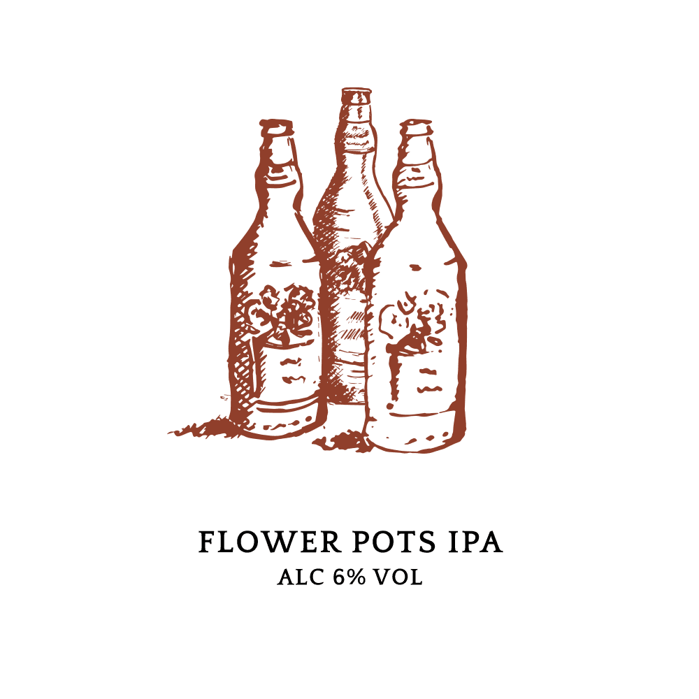 Flower Pots IPA - 12 Bottle Case Case