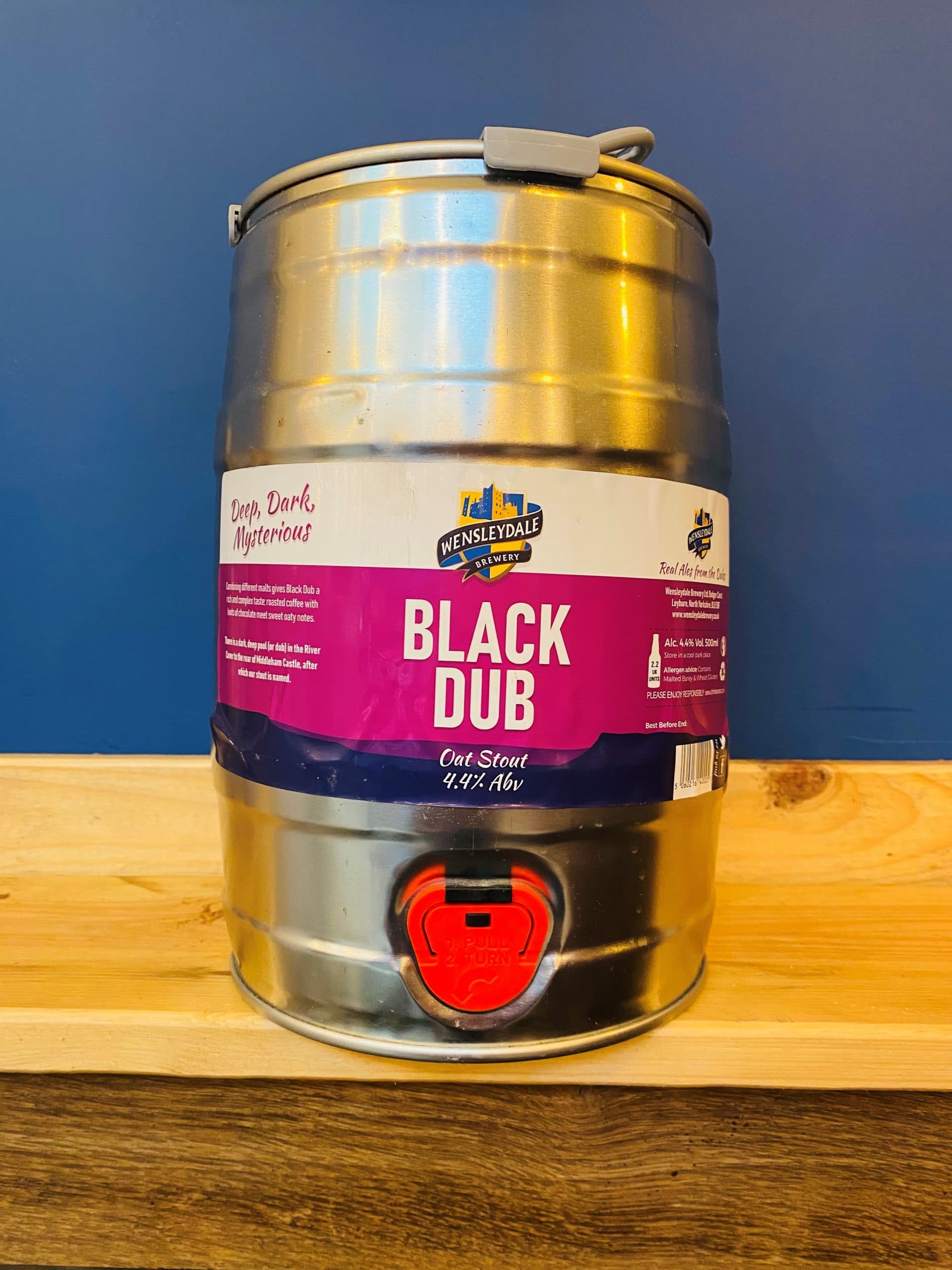 Black Dub Oat Stout 5 Litre Mini Keg