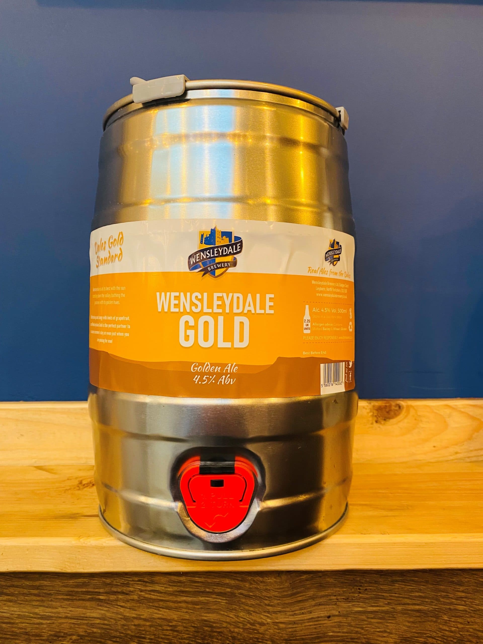 Wensleydale Gold 5 Litre Mini Keg
